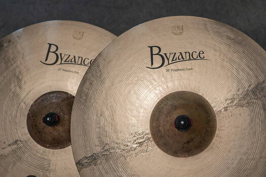 Cinel Crash Meinl B20POC-B Byzance Polyphonic 20" Cinel Crash - 7