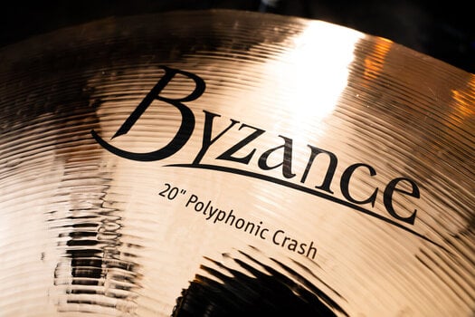 Cinel Crash Meinl B20POC-B Byzance Polyphonic 20" Cinel Crash - 10