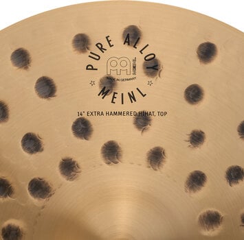 Ride činela Meinl PA14EHH Pure Alloy Extra Hammered 14" Ride činela - 8