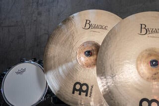 Ride cimbolas Meinl B22POR-B 22" Byzance Polyphonic Ride - 6