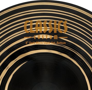 Hi-Hat činela Meinl CC8DAH Classics Custom Micro Stack 8" Hi-Hat činela - 9