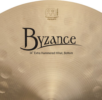 Hi-Hat činela Meinl B14EHH Byzance Extra Hammered 14" Hi-Hat činela - 8