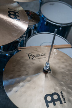 Hi-Hat činela Meinl B14EHH Byzance Extra Hammered 14" Hi-Hat činela - 11