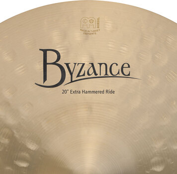 Cinel Ride Meinl B20EHR Byzance Extra Hammered 20" Cinel Ride - 5