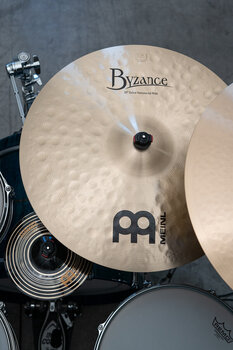 Cinel Ride Meinl B20EHR Byzance Extra Hammered 20" Cinel Ride - 7