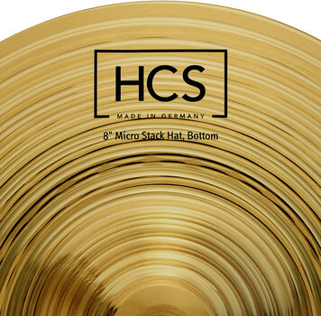 Hi-Hat činel Meinl HCS8H HCS Micro Stack 8" Hi-Hat činel - 9
