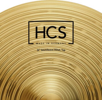 Hi-Hat Meinl HCS14SWH 14" HCS Soundwave Hi-Hat - 8