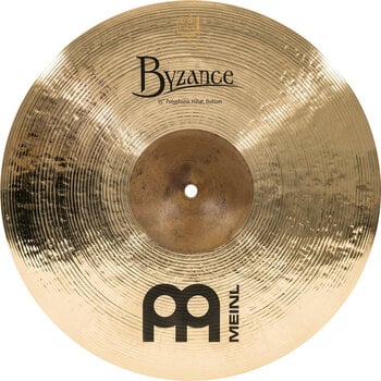 Cinel Hit-Hat Meinl B15POH-B Byzance Polyphonic 15" Cinel Hit-Hat - 4