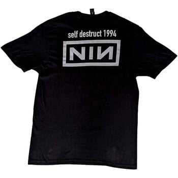 T-Shirt Nine Inch Nails Self Destruct '94 (Back Print) Black M T-Shirt - 2