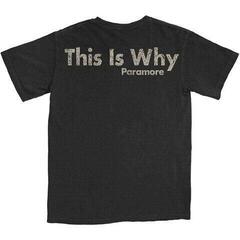 T-Shirt Paramore This Is Why (Back Print) Black L T-Shirt - 1