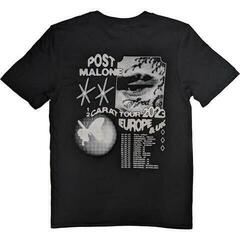 Marškinėliai Post Malone Collage (Back Print & Ex-Tour) Black S Marškinėliai - 1