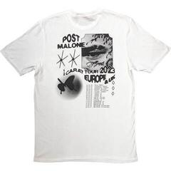 T-shirt Post Malone Collage (Back Print & Ex-Tour) White XL T-shirt - 1