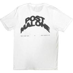T-shirt Post Malone Curved Logo 2023 Tour (Back Print & Ex-Tour) White L T-shirt - 1