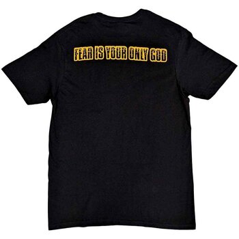 T-Shirt Rage Against The Machine Fear Is Our Only God (Back Print) Black 2XL T-Shirt - 2