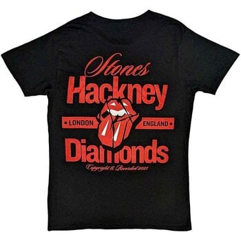 Camiseta de manga corta The Rolling Stones Hackney Diamonds Hackney London (Back Print) Black L Camiseta de manga corta - 2