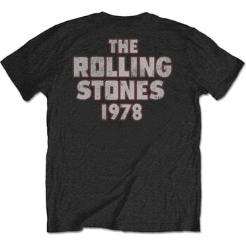 Majica The Rolling Stones Dragon '78 (Back Print) Black M Majica - 2
