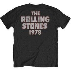 T-Shirt The Rolling Stones Dragon '78 (Back Print) Black L T-Shirt - 1