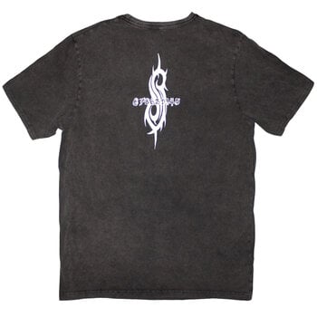 Shirt Slipknot Album Splatter (Stone Wash Back Print) Charcoal Grey 2XL Shirt - 2