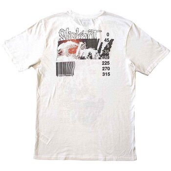 T-shirt Slipknot The End (Back Print) White 2XL T-shirt - 2