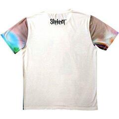 T-shirt Slipknot Adderall Face (Sublimation Back Print) White 2XL T-shirt - 1