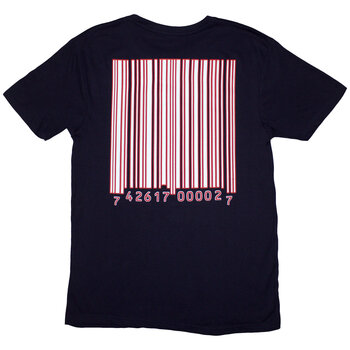 Tricou Slipknot Barcode (Back Print) Navy Blue XL Tricou - 2
