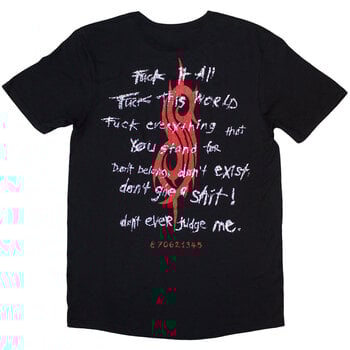 Tricou Slipknot F It All (Back Print) Black S Tricou - 2