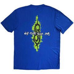 T-shirt Slipknot Don't Ever Judge Me Neon (Back Print) Blue XL T-shirt - 1
