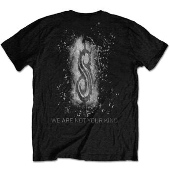 T-Shirt Slipknot WANYK White Splatter (Back Print) Black 2XL T-Shirt - 2