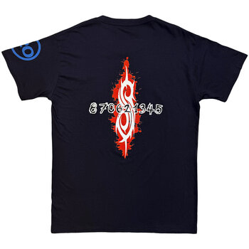 Majica Slipknot 20th Anniversary - Red Jump Suits (Back Print) Navy Blue XL Majica - 2