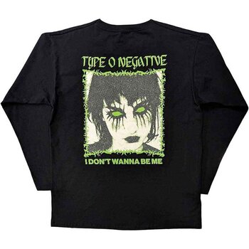 Košulja Type O Negative I Don't Wanna Be Me (Back Print) Black S Košulja - 2