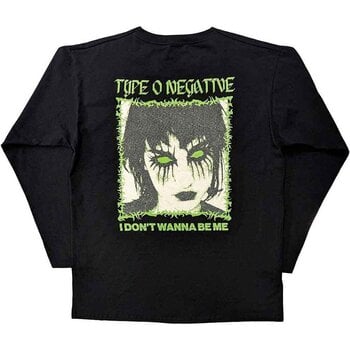 T-shirt Type O Negative I Don't Wanna Be Me (Back Print) Black L T-shirt - 2
