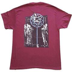 T-shirt Slipknot Goat Logo Demon (Back Print) Maroon Red 2XL T-shirt - 1