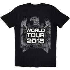 Skjorte Slayer Slayer Nation 2015 Dates (Back Print) Black XL Skjorte - 1