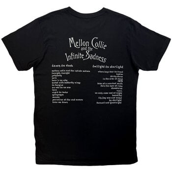 Shirt The Smashing Pumpkins Mellon Collie Animals (Back Print Carbon) Black L Shirt - 2