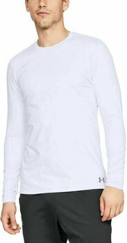 Vêtements thermiques Under Armour Fitted CG Crew Blanc XL - 3
