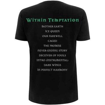 Košulja Within Temptation Mother Earth (Back Print) Black S Košulja - 2