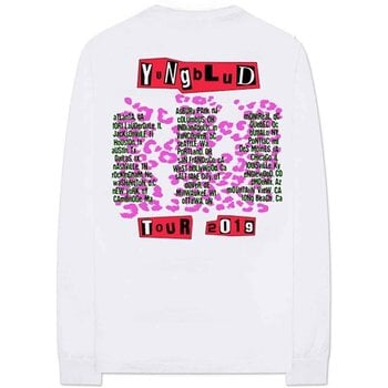 T-shirt Yungblud Tour (Back & Sleeve Print) White 2XL T-shirt - 2