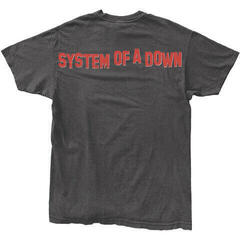 T-Shirt System of a Down Toxicity Stack (Back Print) Charcoal Grey 2XL T-Shirt - 1