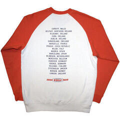 Koszulka Bruce Springsteen Tour '24 Wheel (Back Print & Ex-Tour Raglan) White & Orange M Koszulka - 1