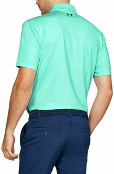 Camisa pólo Under Armour UA Threadborne Turquoise S - 4