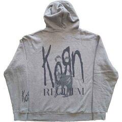 Hoodie Korn Requiem (Back Print) Grey 2XL Hoodie - 1