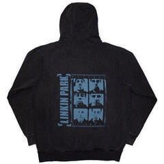 Hoodie Linkin Park Meteora Portraits (Back Print) Charcoal Grey XL Hoodie - 1
