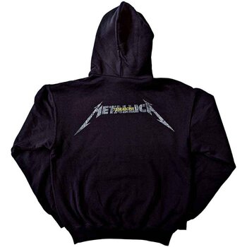 Hoodie Metallica 72 Seasons Charred Logo (Back Print) Black XL Hoodie - 2