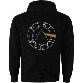 Дреха с качулка Pink Floyd Circle Logo (Back Print) Black L Дамски Дреха с качулка - 2