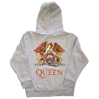 Hoodie Queen Classic Crest (Back Print) Ash Grey M Hoodie - 2
