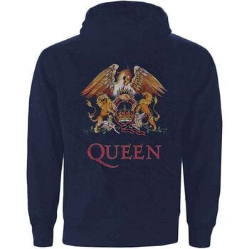 Mikina Queen Classic Crest (Back Print) Navy Blue XL Mikina - 2
