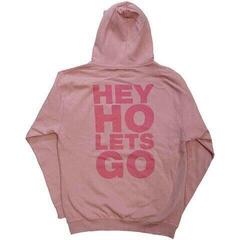 Mikina Ramones Pink Hey Ho Seal (Back Print) - 1