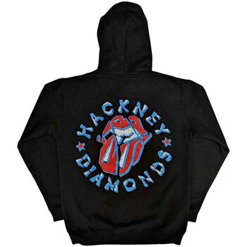 Hoodie The Rolling Stones Hackney Diamonds Stars (Back Print) Black 2XL Hoodie - 2