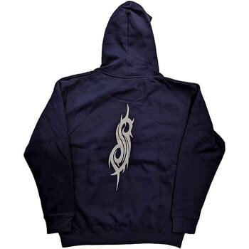 Hoodie Slipknot Splatter (Back Print) Navy Blue S Hoodie - 2