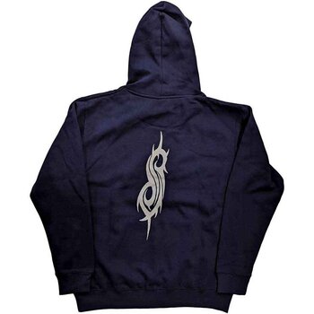 Hoodie Slipknot Splatter (Back Print) Navy Blue M Hoodie - 2